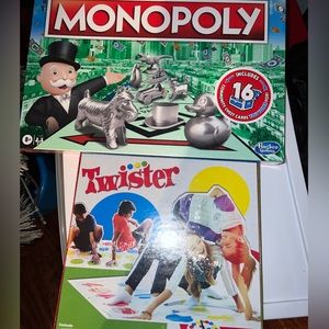 MONOPOLY AND TWISTER